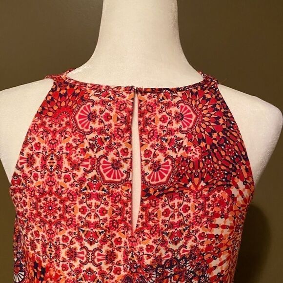 Adrienne Vittadini Retro Sleeveless Shirt Small - Picture 6 of 10